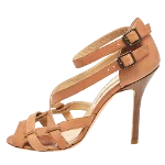 Brown Leather Manolo Blahnik Sandals