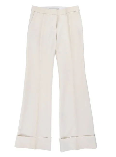 White Wool Stella McCartney Pants