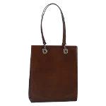 Brown Leather Cartier Handbag