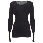 Black Fabric Balmain Sweater