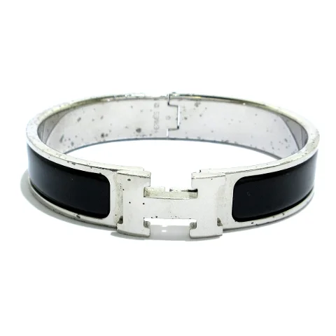 Silver Metal Hermès Bracelet