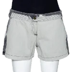 Grey Cotton Alexander McQueen Shorts