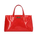 Red Fabric Louis Vuitton Shoulder Bags