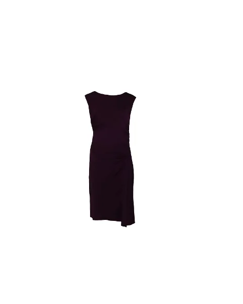 Purple Silk Diane Von Furstenberg Dress