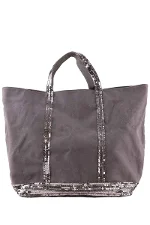 Grey Cotton Vanessa Bruno Handbag
