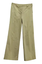 Beige Cotton Valentino Pants