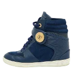 Blue Leather Louis Vuitton Sneakers