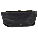 Black Leather Khaite Handbag