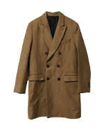 Brown Wool Ami Paris Coat