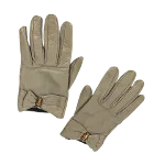 Beige Leather Gucci Gloves