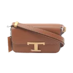 Brown Leather Tod's Shoulder Bag