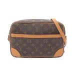 Brown Canvas Louis Vuitton Trocadero