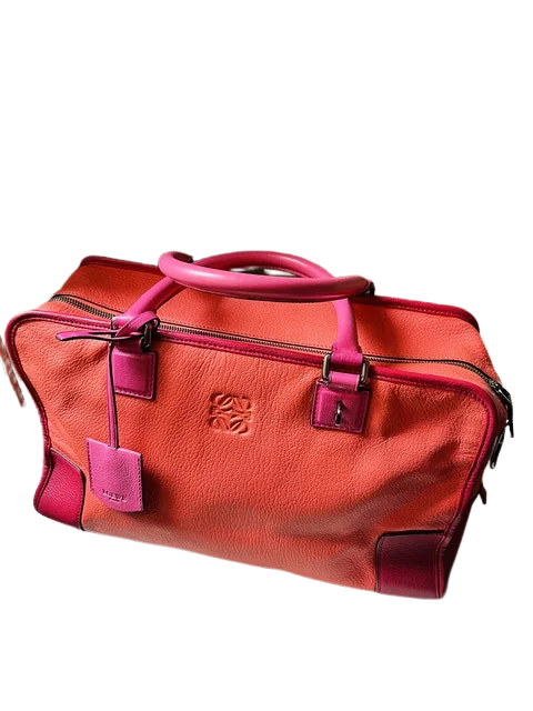 Orange Leather Loewe Handbag
