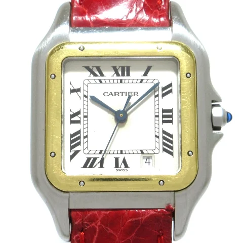Red Yellow Gold Cartier Watch