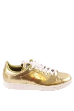 Gold Polyester Adidas Sneakers