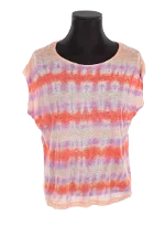 Multicolor Linen Bellerose Top