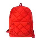 Red Fabric Bottega Veneta Backpack