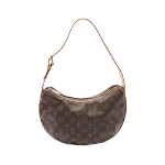 Brown Canvas Louis Vuitton Croissant