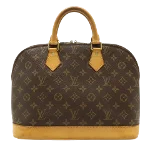 Brown Canvas Louis Vuitton Alma