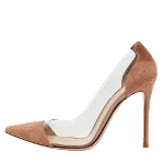 Beige Suede Gianvito Rossi Heels