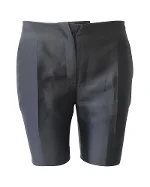 Black Polyester Prada Shorts