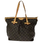 Brown Canvas Louis Vuitton Palermo