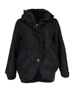 Black Silk Issey Miyake Jacket