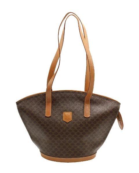 Brown Leather Celine Tote