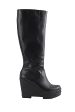 Black Leather Robert Clergerie Boots