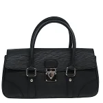 Black Leather Louis Vuitton Segur