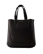 Black Leather Alexander McQueen Tote