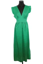 Green Polyester Gerard Darel Dress