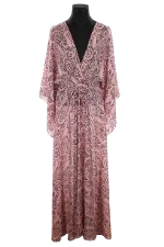 Pink Polyester Maje Dress