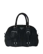 Black Nylon Prada Handbag