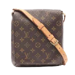 Brown Canvas Louis Vuitton Musette Salsa