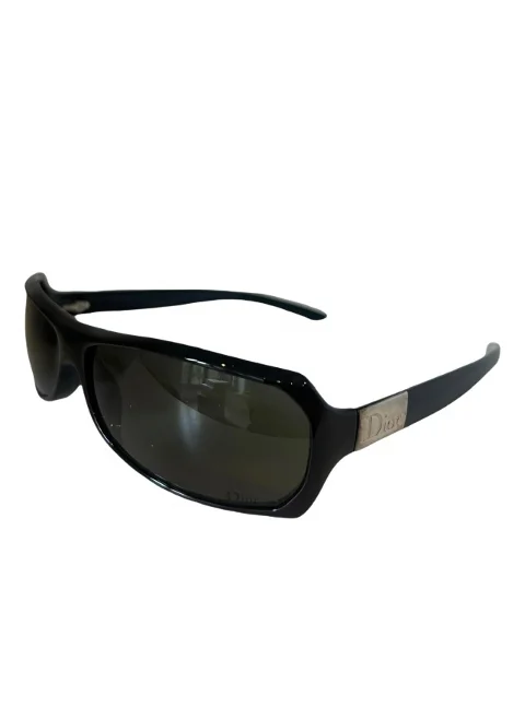 Black Plastic Dior Sunglasses