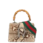 Beige Leather Gucci Dionysus