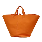 Orange Canvas Hermès Handbag