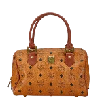 Brown Leather MCM Handbag