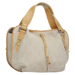 Beige Canvas Celine Handbag