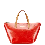 Red Leather Louis Vuitton Bellevue