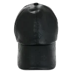 Black Leather Louis Vuitton Hat