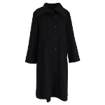 Black Wool Armani Coat
