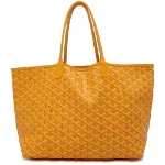 Yellow Plastic Goyard Shoulder Bag