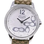 Silver Metal Coach Watch