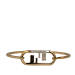 Gold Metal Fendi Bracelet