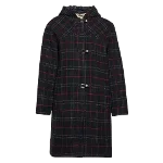 Black Wool Woolrich Coat