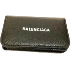 Black Leather Balenciaga Case