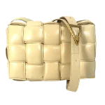 Beige Leather Bottega Veneta Shoulder Bag