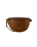 Brown Leather Isabel Marant Clutch